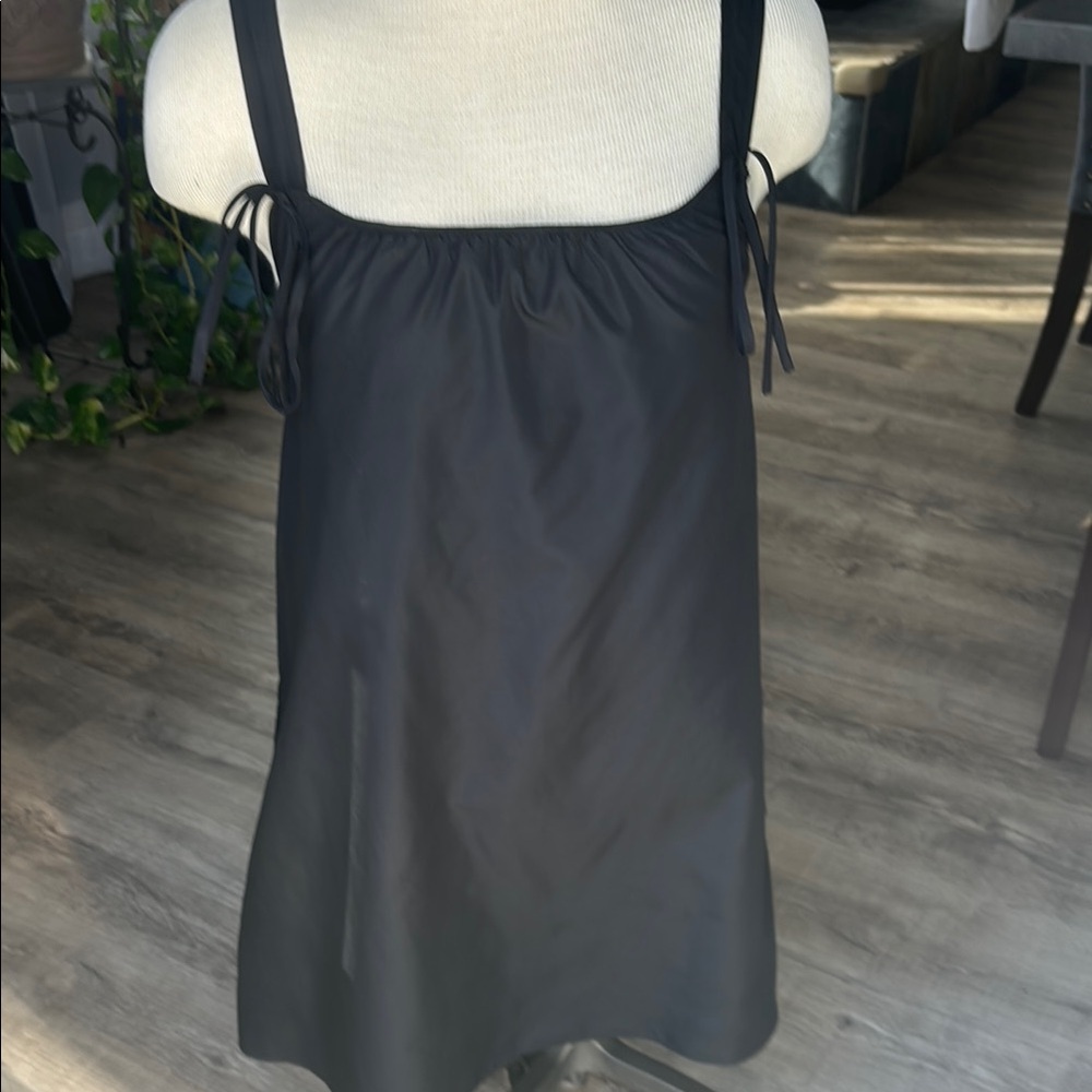 Beautiful black lined sundress with pockets